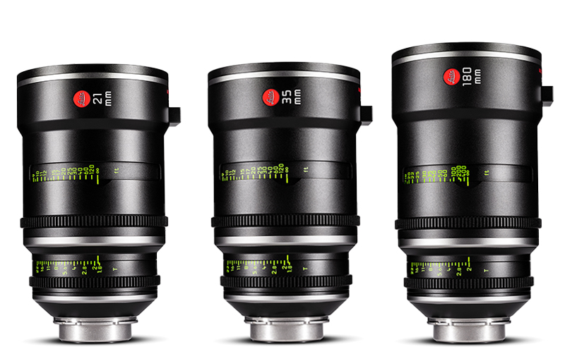 Leitz Primes 3 lenses
